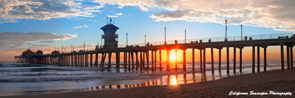 Pier Reflections- Huntington Beach